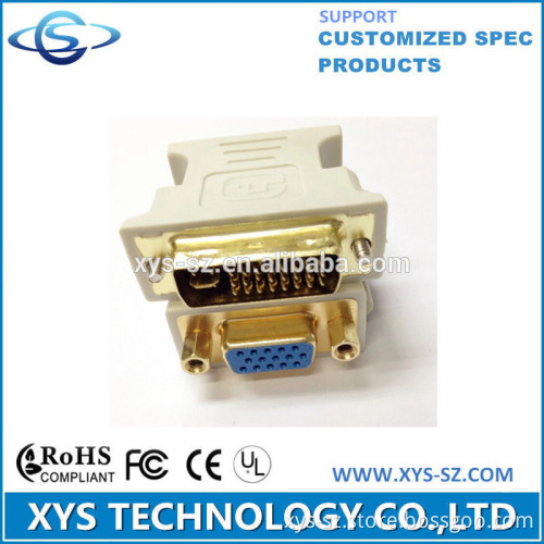 dvi male to vga female adapter